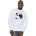Miniatyrbilde 2 av 3: Netflix Mens The Witcher Wolf Logo Sweatshirt