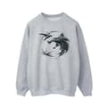 Miniatyrbilde 1 av 3: Netflix Mens The Witcher Wolf Logo Sweatshirt