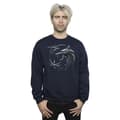 Miniatyrbilde 2 av 3: Netflix Mens The Witcher Wolf Logo Sweatshirt