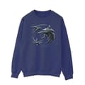 Miniatyrbilde 1 av 3: Netflix Mens The Witcher Wolf Logo Sweatshirt