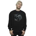 Miniatyrbilde 2 av 3: Netflix Mens The Witcher Wolf Logo Sweatshirt