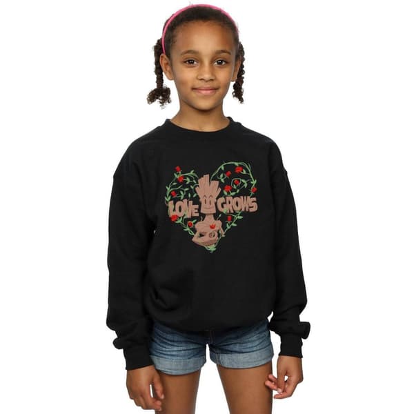 Marvel Girls Groot Love Grows Sweatshirt