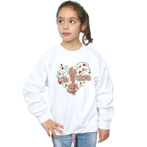 Marvel Girls Groot Love Grows Sweatshirt