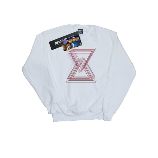 Marvel Girls Avengers Infinity War Black Widow Lines Sweatshirt