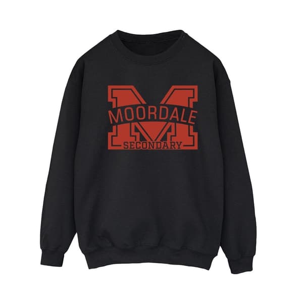 Netflix Dam/Tjej Sex Education Moordale Sweatshirt Black S