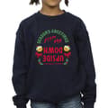 Miniatyrbillede 3 af 4: Netflix Girls Stranger Things Upside Down Seasons Greetings Sweatshirt