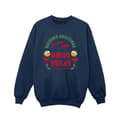 Miniatyrbillede 1 af 4: Netflix Girls Stranger Things Upside Down Seasons Greetings Sweatshirt