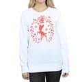 Pikkukuva 4 / 5: Disney Womens/Ladies Bambi Christmas Wreath Sweatshirt