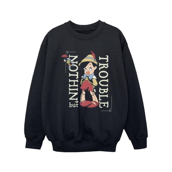 Disney Girls Pinocchio Nothing But Trouble Sweatshirt