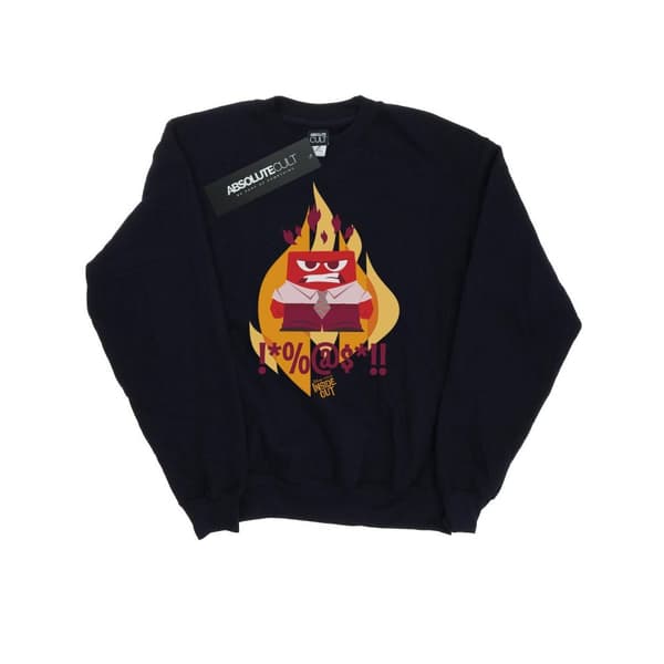Disney Womens/Ladies Inside Out Fired Up Sweatshirt