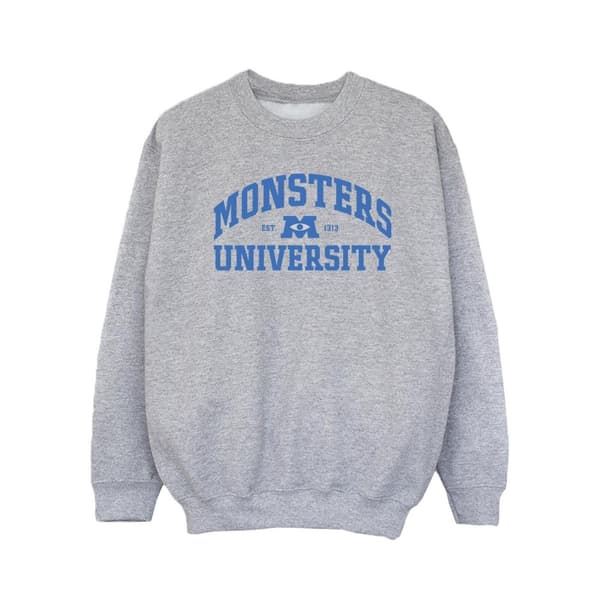 Disney Sweatshirt med Monsters University-logotyp för flickor