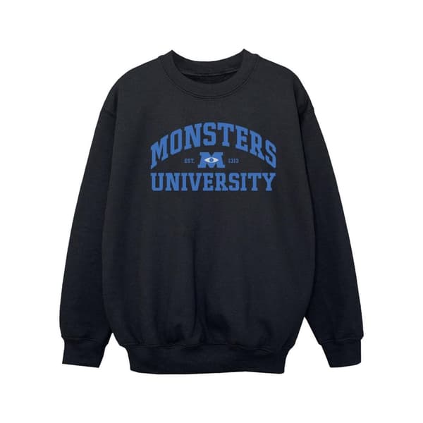 Disney Sweatshirt med Monsters University-logotyp för flickor