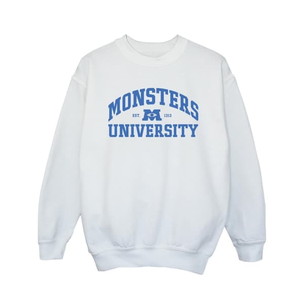 Disney Sweatshirt med Monsters University-logotyp för flickor