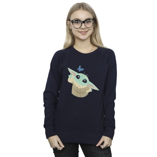 Star Wars Sweatshirt med fjärilsfångare från The Mandalorian - dam/dam