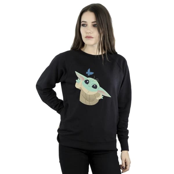 Star Wars Sweatshirt med fjärilsfångare från The Mandalorian - dam/dam