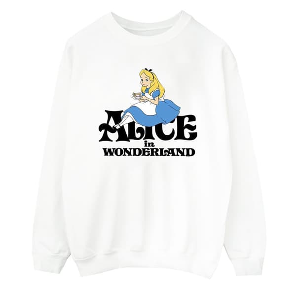 Disney Herr - Alice i underlandet - tedrickare - klassisk sweatshirt