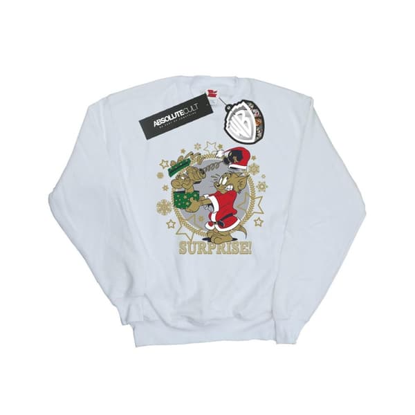 Tom And Jerry Sweatshirt med julöverraskning för flickor