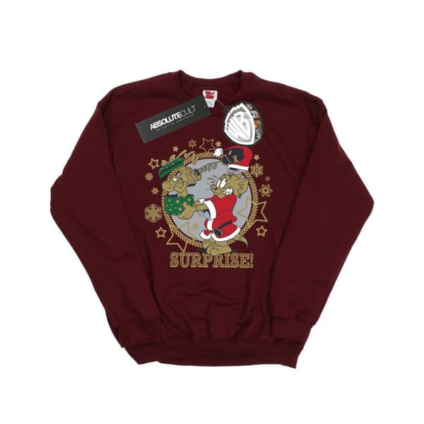 Tom And Jerry Sweatshirt med julöverraskning för flickor