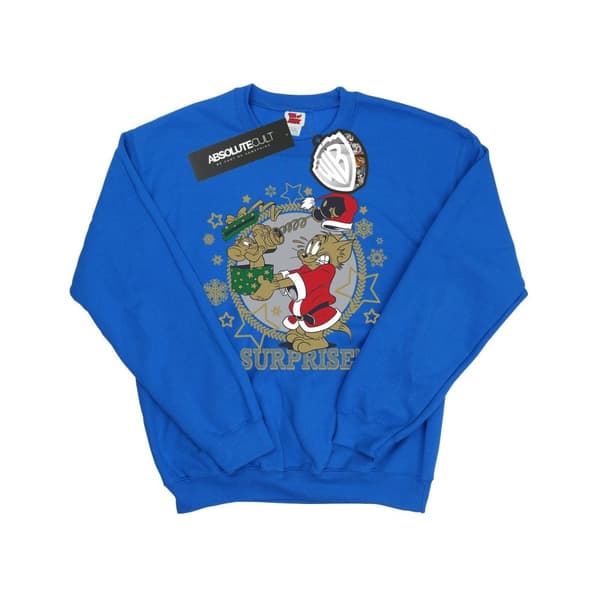 Tom And Jerry Sweatshirt med julöverraskning för flickor