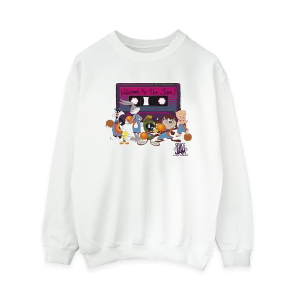 Space Jam: A New Legacy Womens/Ladies Team Cassette Sweatshirt