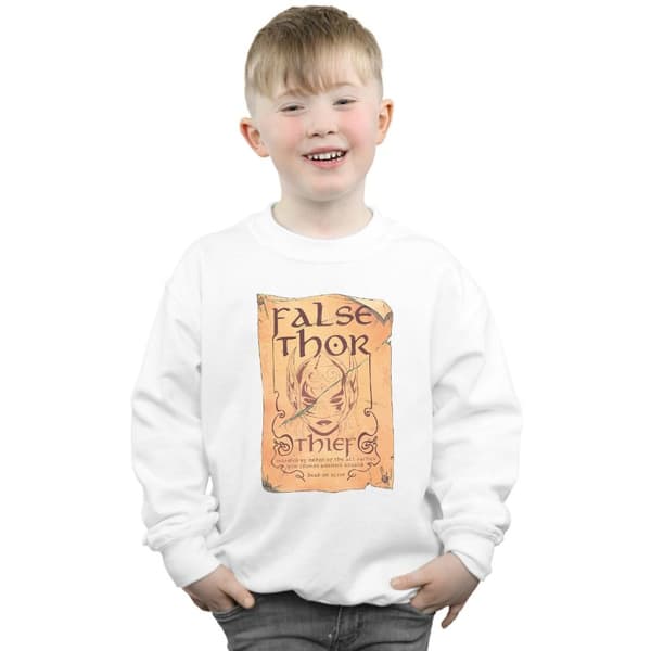 Marvel Boys The Mighty Thor False Thor Poster Sweatshirt