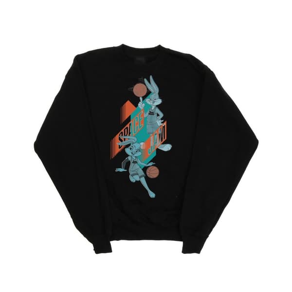 Space Jam: A New Legacy Mens Bugs And Lola Balling Sweatshirt
