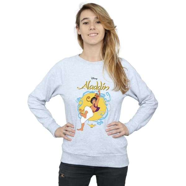 Disney Womens/Ladies Aladdin Rope Swing Sweatshirt