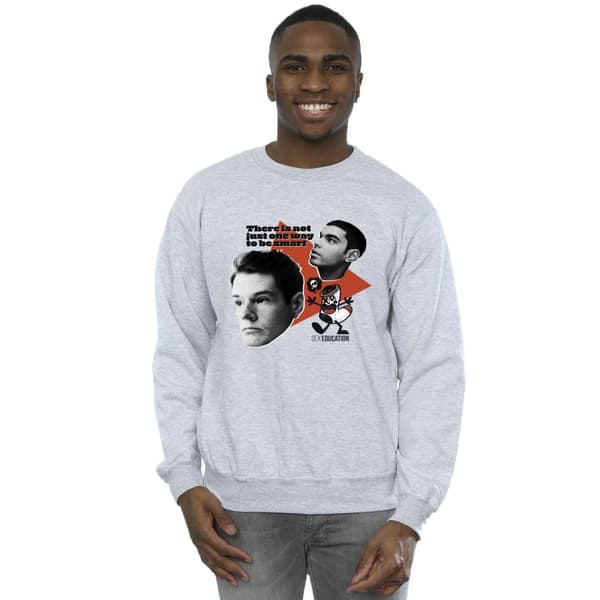 Netflix Mens Sex Education One Way Triangle Sweatshirt