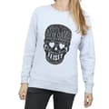 Miniatyrbild 4 av 5: Disney Dam/kvinnor Tinker Bell Skull Sweatshirt