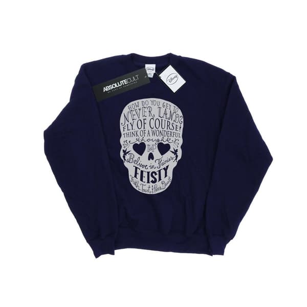 Disney Dam/kvinnor Tinker Bell Skull Sweatshirt