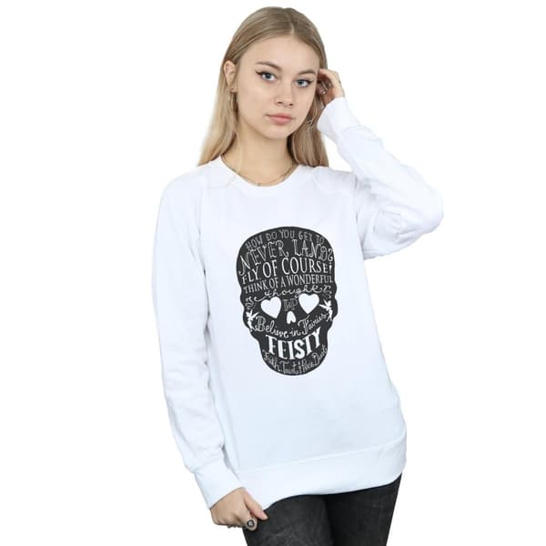 Disney Dam/kvinnor Tinker Bell Skull Sweatshirt
