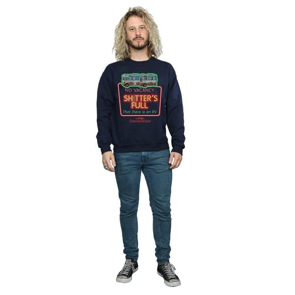 National Lampoon´s Christmas Vacation Mens No Vacancy Sweatshirt