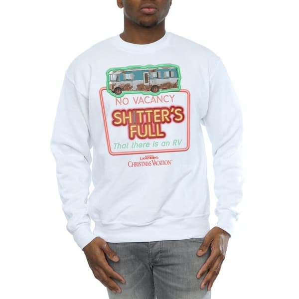 National Lampoon´s Christmas Vacation Mens No Vacancy Sweatshirt