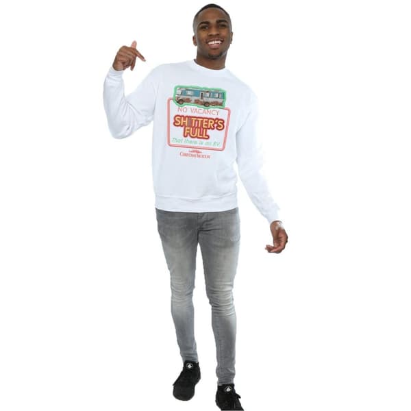 National Lampoon´s Christmas Vacation Mens No Vacancy Sweatshirt