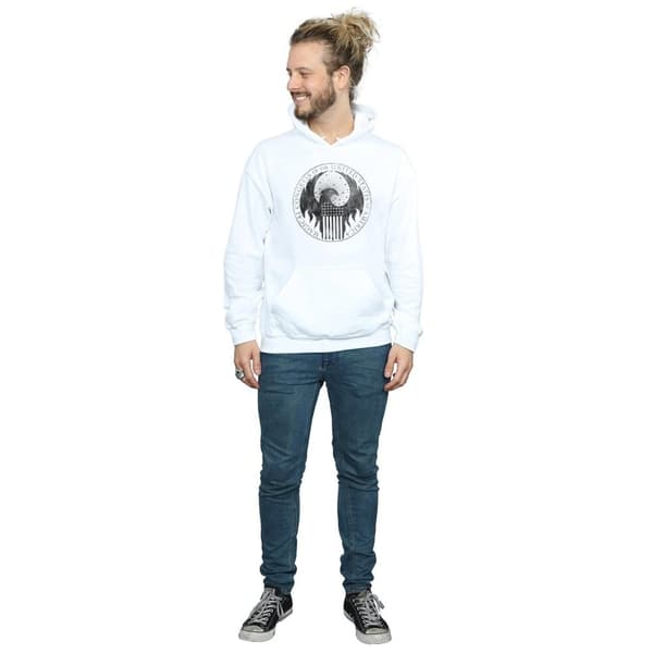 Fantastic Beasts Mens Distressed Magical Congress Hoodie