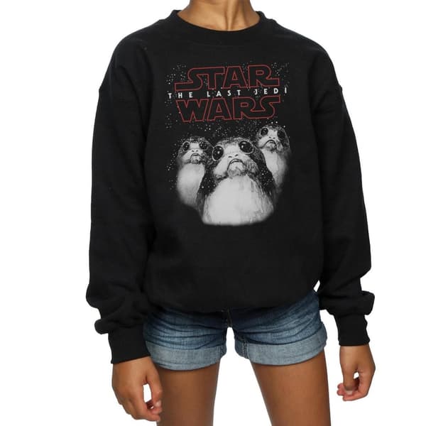 Star Wars Girls The Last Jedi Porgs Sweatshirt