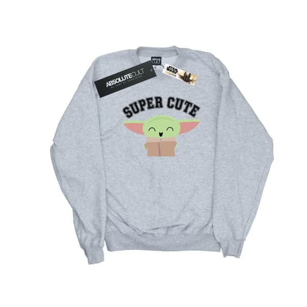 Star Wars Dam/Tjej The Mandalorian Super Cute Sweatshirt