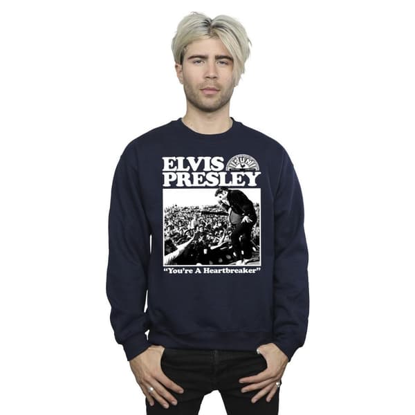 Elvis Mens A Heartbreaker Sweatshirt