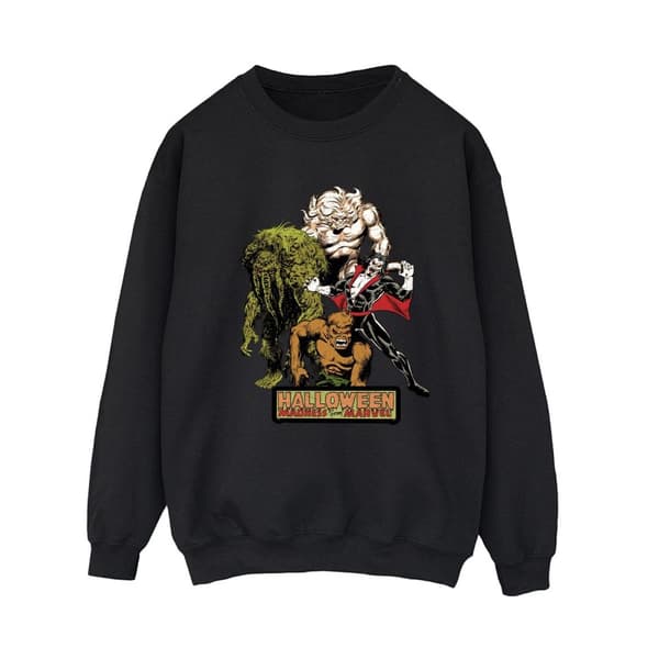Marvel Womens/Ladies Halloween Monsters Sweatshirt