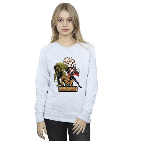 Marvel Womens/Ladies Halloween Monsters Sweatshirt