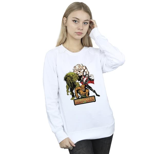 Marvel Womens/Ladies Halloween Monsters Sweatshirt