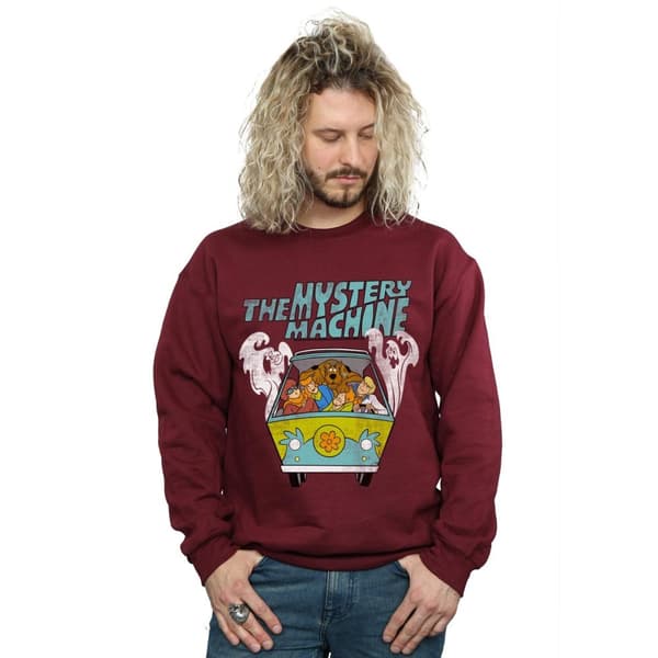 Scooby Doo Sweatshirt - Mystery Machine för herrar