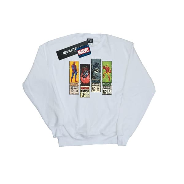 Marvel Boys Comic Strips Sweatshirt