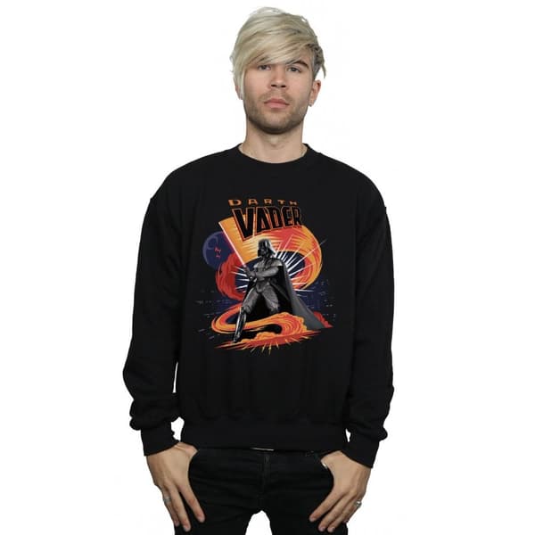 Star Wars Mens Darth Vader Swirling Fury Sweatshirt