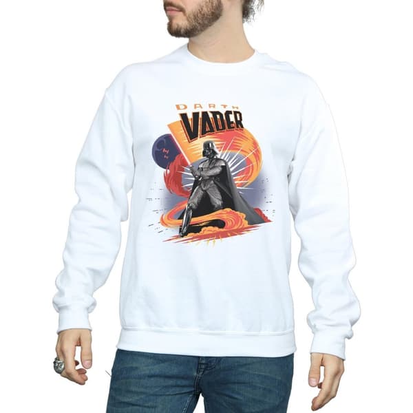 Star Wars Mens Darth Vader Swirling Fury Sweatshirt