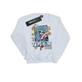 Miniatyrbillede 1 af 3: Marvel Mens Captain America Made Of Tough Stuff Sweatshirt