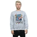 Miniatyrbillede 2 af 3: Marvel Mens Captain America Made Of Tough Stuff Sweatshirt