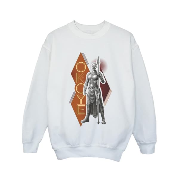 Marvel Girls Wakanda Forever Okoye Stance Sweatshirt