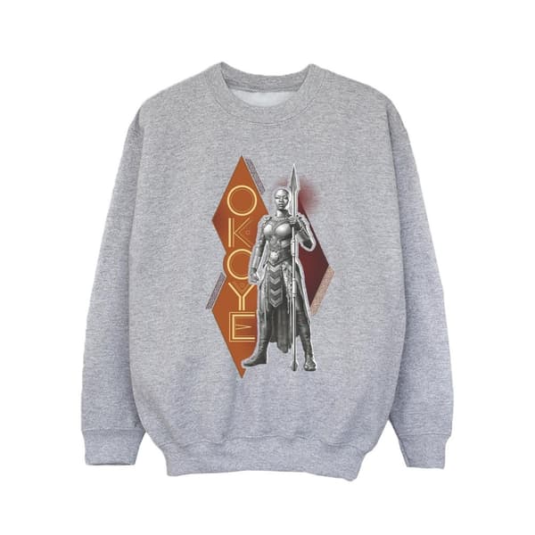Marvel Girls Wakanda Forever Okoye Stance Sweatshirt