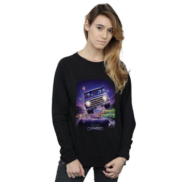Disney Dam/kvinnor Onward Gwniver Poster - Sweatshirt